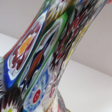 Load image into Gallery viewer, Vintage Fratelli Toso Millefiori Tutti Frutti Glass Lamp Base
