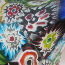 Load image into Gallery viewer, Vintage Fratelli Toso Millefiori Tutti Frutti Glass Lamp Base
