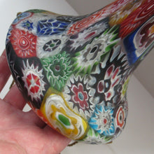 Load image into Gallery viewer, Vintage Fratelli Toso Millefiori Tutti Frutti Glass Lamp Base
