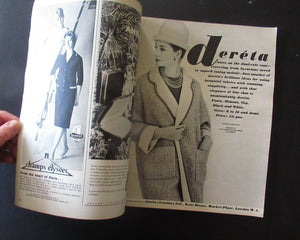 Vintage 1960s Flair Magazine with Women's Fashion