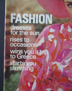 Vintage 1960s Mid Century Women's Fashion Magazine UK 