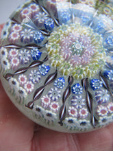 Load image into Gallery viewer, Vintage 1970s Perthshire Paperweight - 13 Spokes Scottish Glass
