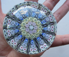 Load image into Gallery viewer, Vintage 1970s Perthshire Paperweight - 13 Spokes Scottish Glass
