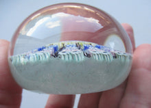 Load image into Gallery viewer, Vintage 1970s Perthshire Paperweight - 13 Spokes Scottish Glass
