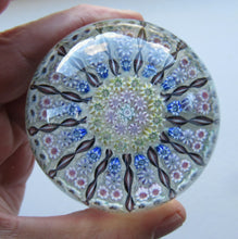 Load image into Gallery viewer, Vintage 1970s Perthshire Paperweight - 13 Spokes Scottish Glass
