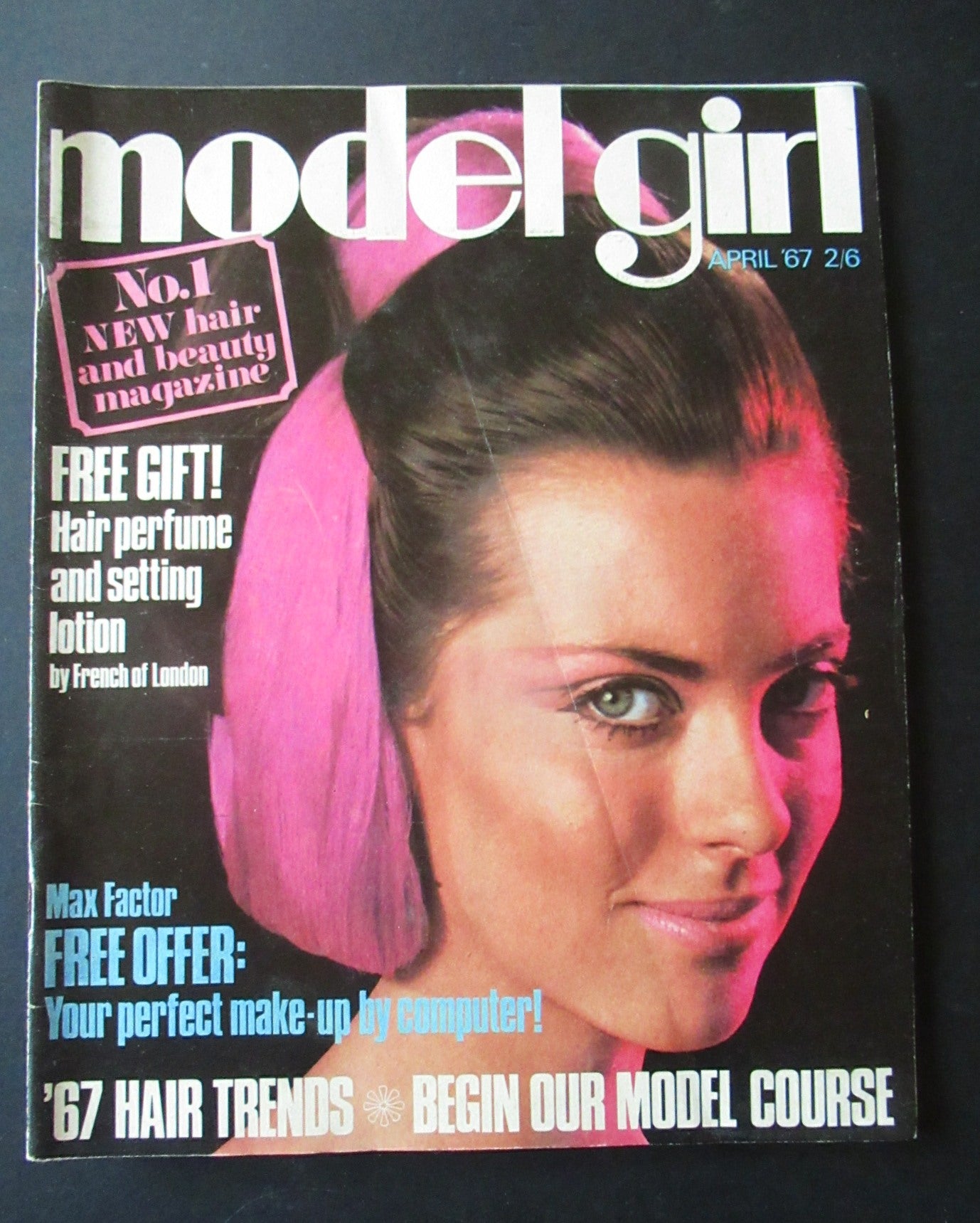 VINTAGE UK Women's Fashion Magazine. MODEL GIRL. Published