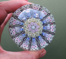 Load image into Gallery viewer, Vintage 1970s Perthshire Paperweight - 13 Spokes Scottish Glass
