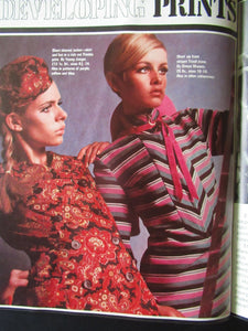 Rare 1960s Swinging 60s Model Girl Fashion Magazine UK 