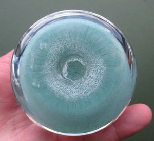 Vintage 1970s Perthshire Paperweight - 13 Spokes Scottish Glass