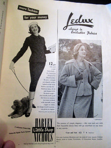 1950s Woman's Fashion Magazine Woman and Beauty UK