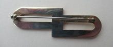 Load image into Gallery viewer, Vintage 1996 Silver and 9ct Rose Gold Contemporary Designer Brooch by William and Christina Steensons
