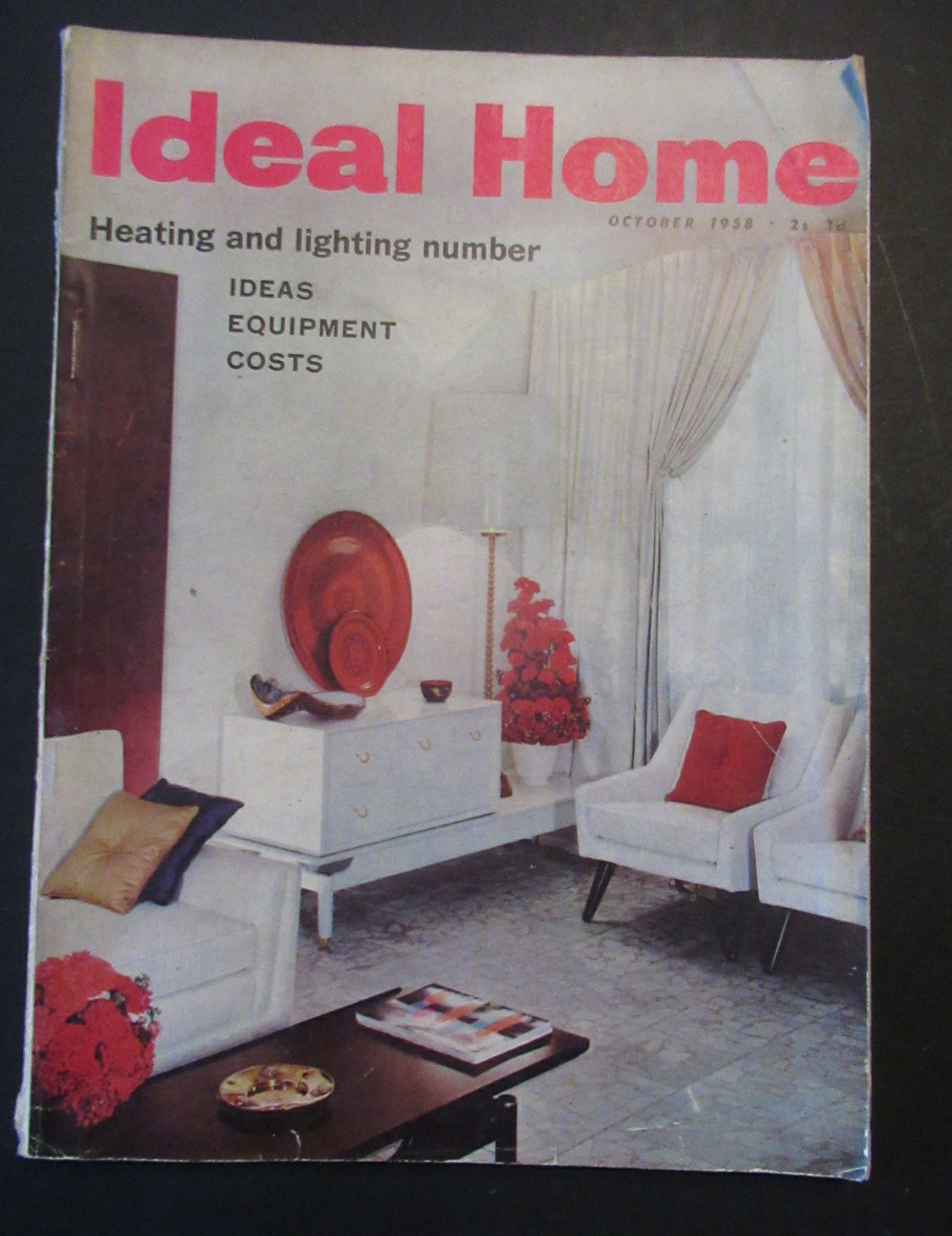 Vintage deal Home Magazine October 1958