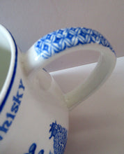 Load image into Gallery viewer, Vintage Crawfords Liqueur Scotch Whisky Jug with Willow Pattern
