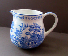 Load image into Gallery viewer, Vintage Crawfords Liqueur Scotch Whisky Jug with Willow Pattern
