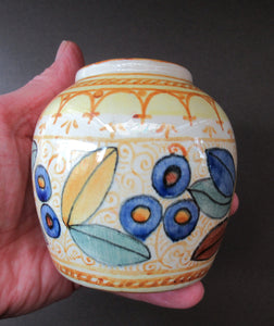 1920s Scottish Pottery Mak Merry Small Bulbous Vase