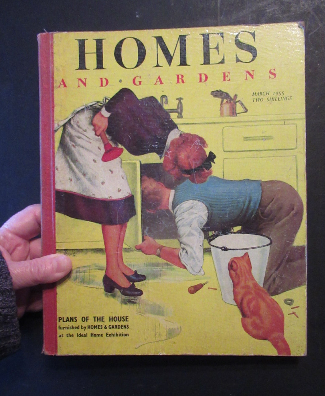 Vintage 1950s Home and Gardens Magazine March 1955