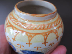 1920s Scottish Pottery Mak Merry Small Bulbous Vase
