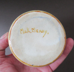 1920s Scottish Pottery Mak Merry Small Bulbous Vase