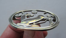 Load image into Gallery viewer, Vintage Georg Jensen Silver Kneeling Deer Brooch Arno Malinowski
