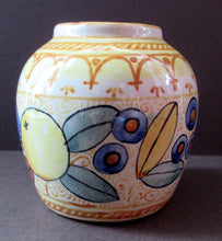 Load image into Gallery viewer, 1920s Scottish Pottery Mak Merry Small Bulbous Vase
