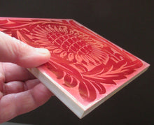 Load image into Gallery viewer, Margery Clinton Lustre Glaze Scottish Studio Pottery Tile
