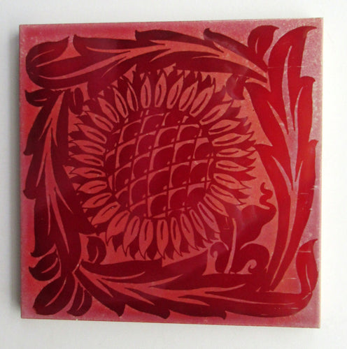 Margery Clinton Lustre Glaze Scottish Studio Pottery Tile