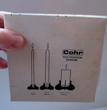 Load image into Gallery viewer, RARE 1970s Danish Cohr KAEMPE CLAUS Candleholder. In original packaging
