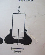 Load image into Gallery viewer, RARE 1970s Danish Cohr KAEMPE CLAUS Candleholder. In original packaging
