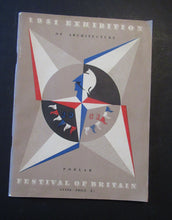 Load image into Gallery viewer, Festival of Britain Guide Books: South Bank, Architecture and Science 1951
