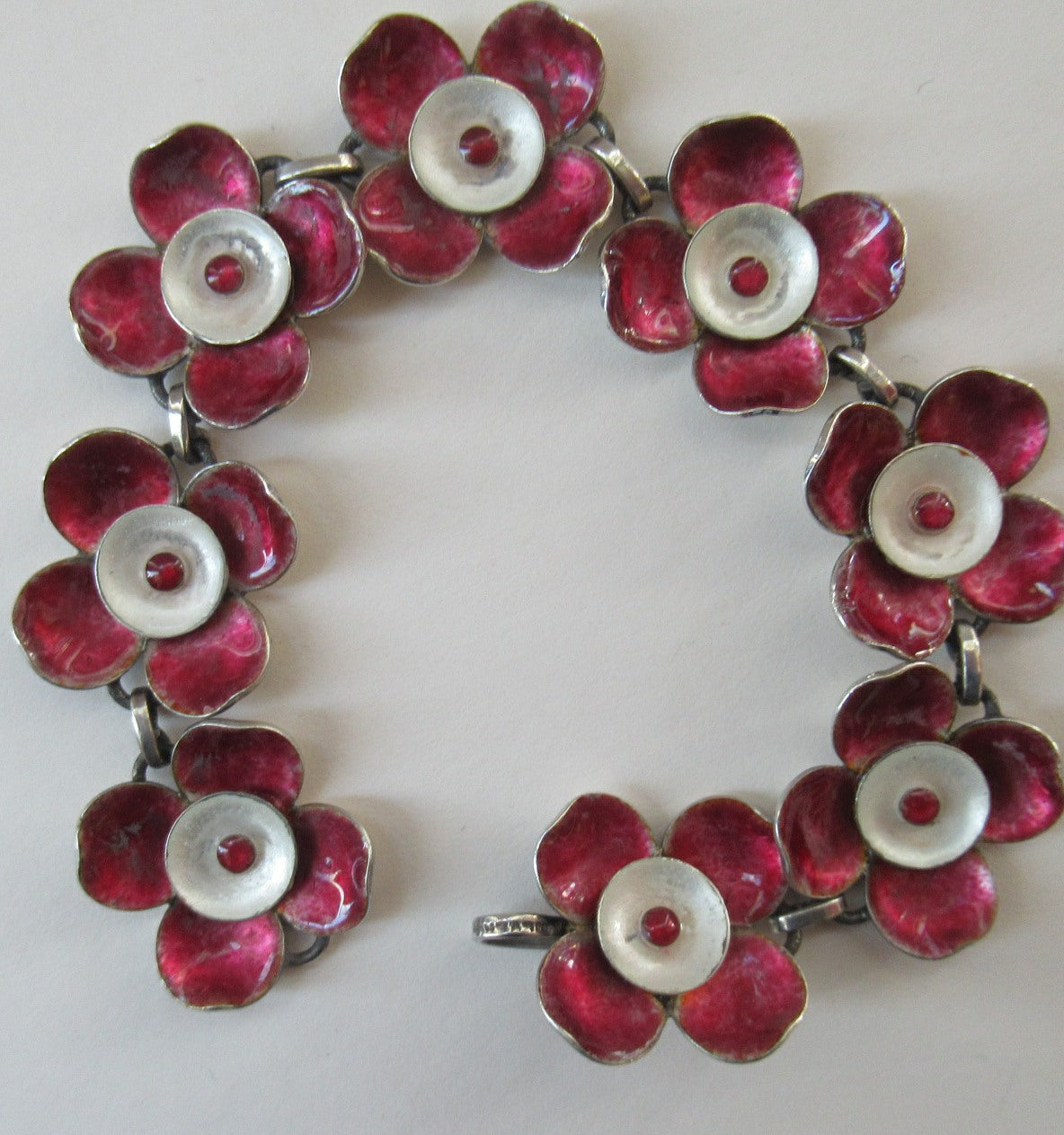 Silver and deals enamel jewellery