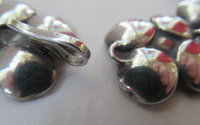 Load image into Gallery viewer,  Silver and Dark Pink Enamel Braceklet by Bernard Instone
