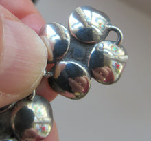 Load image into Gallery viewer,  Silver and Dark Pink Enamel Braceklet by Bernard Instone
