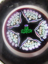 Load image into Gallery viewer, Caithness Glass for Edinburgh Crystal Limited Edition Thistle Paperweight
