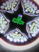 Load image into Gallery viewer, Caithness Glass for Edinburgh Crystal Limited Edition Thistle Paperweight
