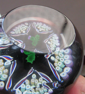 Caithness Glass for Edinburgh Crystal Limited Edition Thistle Paperweight