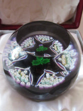 Load image into Gallery viewer, Caithness Glass for Edinburgh Crystal Limited Edition Thistle Paperweight
