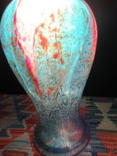 Load image into Gallery viewer, 1930s WMK Ikora Glass Lamp. Lights up Inside
