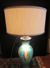 Load image into Gallery viewer, 1930s WMK Ikora Glass Lamp. Lights up Inside
