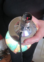 Load image into Gallery viewer, 1930s WMK Ikora Glass Lamp. Lights up Inside
