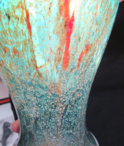 1930s WMK Ikora Glass Lamp. Lights up Inside