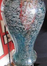Load image into Gallery viewer, 1930s WMK Ikora Glass Lamp. Lights up Inside
