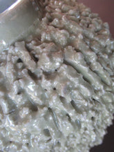 Load image into Gallery viewer, 1930s Gunnar Nylund for Rostrand Chamotte (Hedgehog) Vase. White
