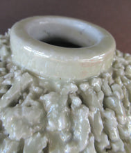 Load image into Gallery viewer, 1930s Gunnar Nylund for Rostrand Chamotte (Hedgehog) Vase. White
