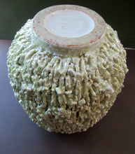 Load image into Gallery viewer, 1930s Gunnar Nylund for Rostrand Chamotte (Hedgehog) Vase. White
