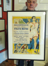 Load image into Gallery viewer, 1920s Edinburgh Southern Harriers Original Poster
