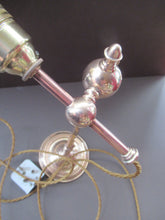 Load image into Gallery viewer, Antique Arts &amp; Crafts Brass Desk Lamp. Fully Moveable
