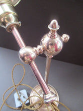 Load image into Gallery viewer, Antique Arts &amp; Crafts Brass Desk Lamp. Fully Moveable

