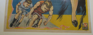 1920s Edinburgh Southern Harriers Original Poster