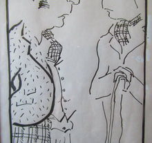 Load image into Gallery viewer, 1970s Original Carton by Marc Boxer on Divorce in Scotland
