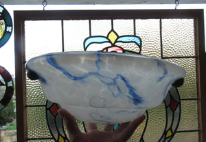 Genuine 1930s Goldfish Bowl Flycatcher Glass Hanging Shade